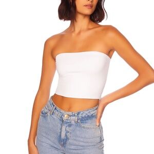 Susana Monaco Essential Crop Tube Top